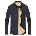thumbnail image 2 of Ceisia Chemise à Manches Longues pour Homme, Doublée en Molleton, Boutonnée, Multi-Unité pour Chaleur Hivernale, Cadeau, 2 of 6