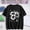 Black, variant on Women's Tops Short Sleeve Under $5 Summer Printed Short Sleeved T-shirt