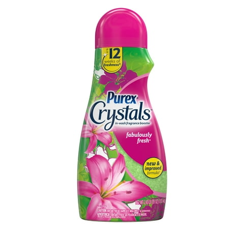 Purex Crystals In-Wash Fragrance and Scent Booster, Fabulously Fresh, 39 (Best Laundry Fragrance Booster)
