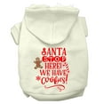 thumbnail image 5 of Christmas Pet Dog  Cat Hoodie Screen Printed, "Santa Stop Here, We Have Cookies", 5 of 11