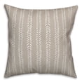 thumbnail image 2 of Creative Products Gray Petal Lines 18x18 Indoor / Outdoor Pillow, 2 of 3