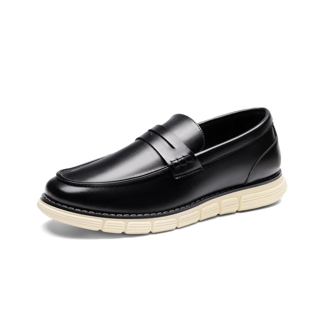 Mocasines Casual para Hombre Bruno Marc Slip-On Livianos en Negro