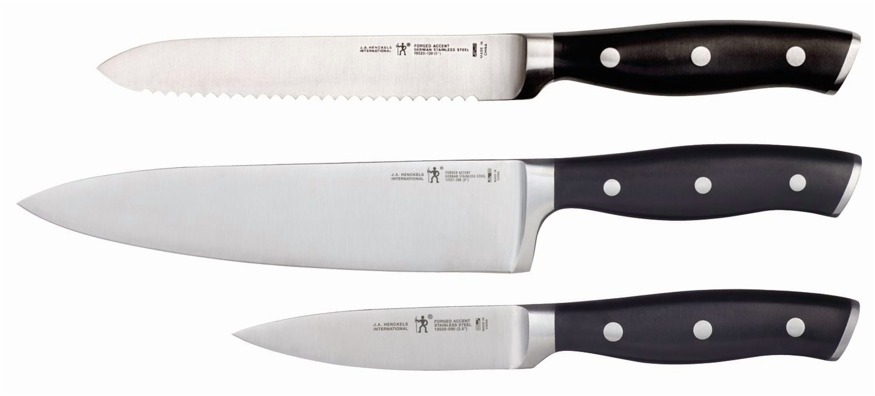 Henckels Forged Accent 3 Pc Knife Set