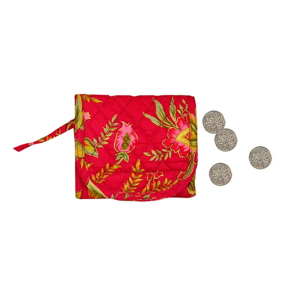 Caspienne Floral Mini Wallet Wristlet Coin Purse