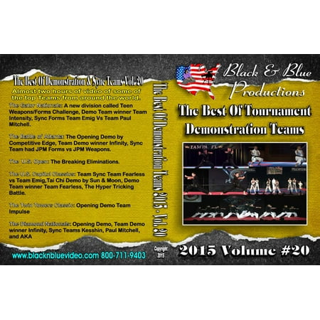 2015 Best Tournament Karate Demos & Sync Teams #20 Kata Forms DVD -VO5533A