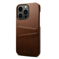 thumbnail image 2 of Jiahe For iPhone 14 Pro Max,Slim Hybrid Shockproof Card Holder  PU Leather Case Cover,Brown, 2 of 7