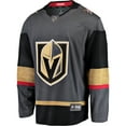 thumbnail image 2 of Men's Fanatics Branded Gray Vegas Golden Knights Breakaway Alternate Jersey, 2 of 3