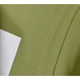 thumbnail image 2 of NC Home Fashions Geometric Trim Embroidered microfiber sheet set, ultra soft, Twin, Fern, 2 of 3