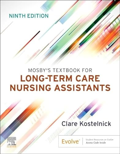 Pre-Owned Mosby's Textbook for Long-Term Care Nursing Assistants (Paperback) 0323874886 9780323874885