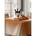thumbnail image 6 of Burnt Orange Ombre Table Cloth, Modern Abstract Art Farmhouse Gradient Waterproof Tablecloth for Rectangle Tables, Reusable Washable Fabric Table Cover for Restaurant Kitchen Dining Tables 52"x70", 6 of 6