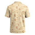 thumbnail image 5 of Mfakffe Hawaiian Shirts for Men Summer Short Sleeve Button Down Casual Polo Shirts Tropical Beach Tee(Sky Blue,S), 5 of 5
