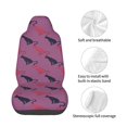 thumbnail image 4 of Daiia Leopard Print Printed Car Seat Cover - Waterproof & Sweatproof - Universal Fit, Machine Washable, Non-Slip - Seat Protector for Car, Truck, SUV, Van (1 Pack), 4 of 5