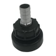 thumbnail image 4 of Adaptador de tanque de agua IBC de plástico, conector de rosca fina de 80 mm, tamaño opcional 25mm, 4 of 7