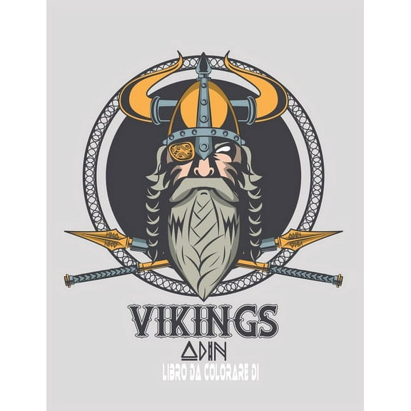Libro da colorare di vikings: Libro da colorare Valhalla per gli amanti dei vichinghi (Paperback)