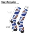 thumbnail image 4 of Fotbe Butterflies1 print Women's Men's Novelty Crew Socks Cotton Socks Knee High Socks for Walking,Running,Nurses,Pregnancy, 4 of 8