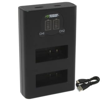 Dracast DR-CH2V V-Mount Dual Battery Charger - Fast Charging For Two Batteries, 12V DC Input