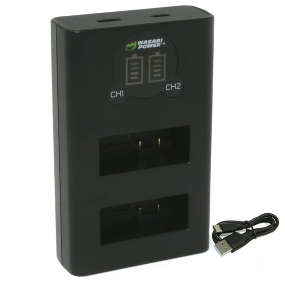 Wasabi Power Dual Charger (USB) for GoPro HERO13