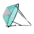 thumbnail image 2 of 42inch Kayak Wind Sail, Foldable Downwind Sail W/ Portable for Kayaks Canoes Light Blue, 2 of 8