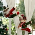 thumbnail image 3 of Christmas Tree Topper Snowman Santa Claus Top Hugger for Winter Wonderland Party Thanksgiving New Year Xmas Tree Decorations Ornament, 3 of 5