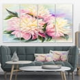 thumbnail image 1 of Blooming Pink Peonies - Impression sur Toile Art Floral, 1 of 3