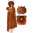 thumbnail image 1 of Sudadera portátil con capucha Mewaii Ultimate Sofdness Highland Cow, 1 of 9