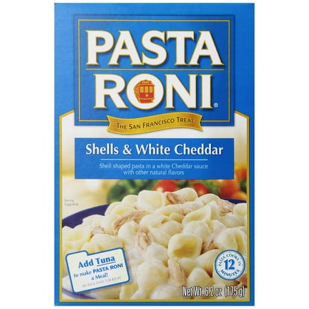 Pasta Roni Shells & White Cheddar KKS1 Mix 6.2 Fl Oz (Pack of 12)