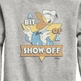 thumbnail image 3 of Disney - Donald Bit Of A Show Off - Toddler & Youth Crewneck Fleece Sweatshirt, 3 of 5