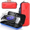 thumbnail image 1 of FYOUNG 3 in 1 Accessories Bundle for Playstation Portal, Carrying Case & Hard PC Clear Cover Set with Screen Protector, Protective Shell Portable Tra, 1 of 7