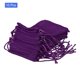 thumbnail image 3 of Bolsas de Terciopelo con Cierre de Cuerda 3.94x4.72 Pulgadas Bolsas de Regalo Fundas para Joyería Púrpura 10 Pcs, 3 of 6