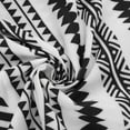 thumbnail image 7 of Women's Wrap V Neck High Waist Dress Flare Half Sleeve Trendy Printed Casual Loose A Line Dress Knee Length Dress, 7 of 7