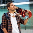 thumbnail image 5 of Football Skateboard Stickers Pack of Two Emery PVC 8.8x32.6in/22.4x83 cm Accessories, 5 of 5