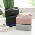 thumbnail image 4 of Raindrops Grey PU Tissue Box Holder Set - Stylish and Elegant Storage Case for Home and Office Use, 4 of 6