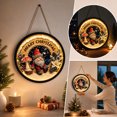 thumbnail image 6 of Christmas Lighted Hanging Sign, Battery‑Operated LED Wall Ornament with Hooks, Illuminated Xmas Decor for Front Door, Porch, Entryway Home Decoration, 6 of 7