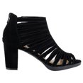 thumbnail image 3 of Bella Vita Maise Block Heel Caged Sandals (Women), 3 of 7