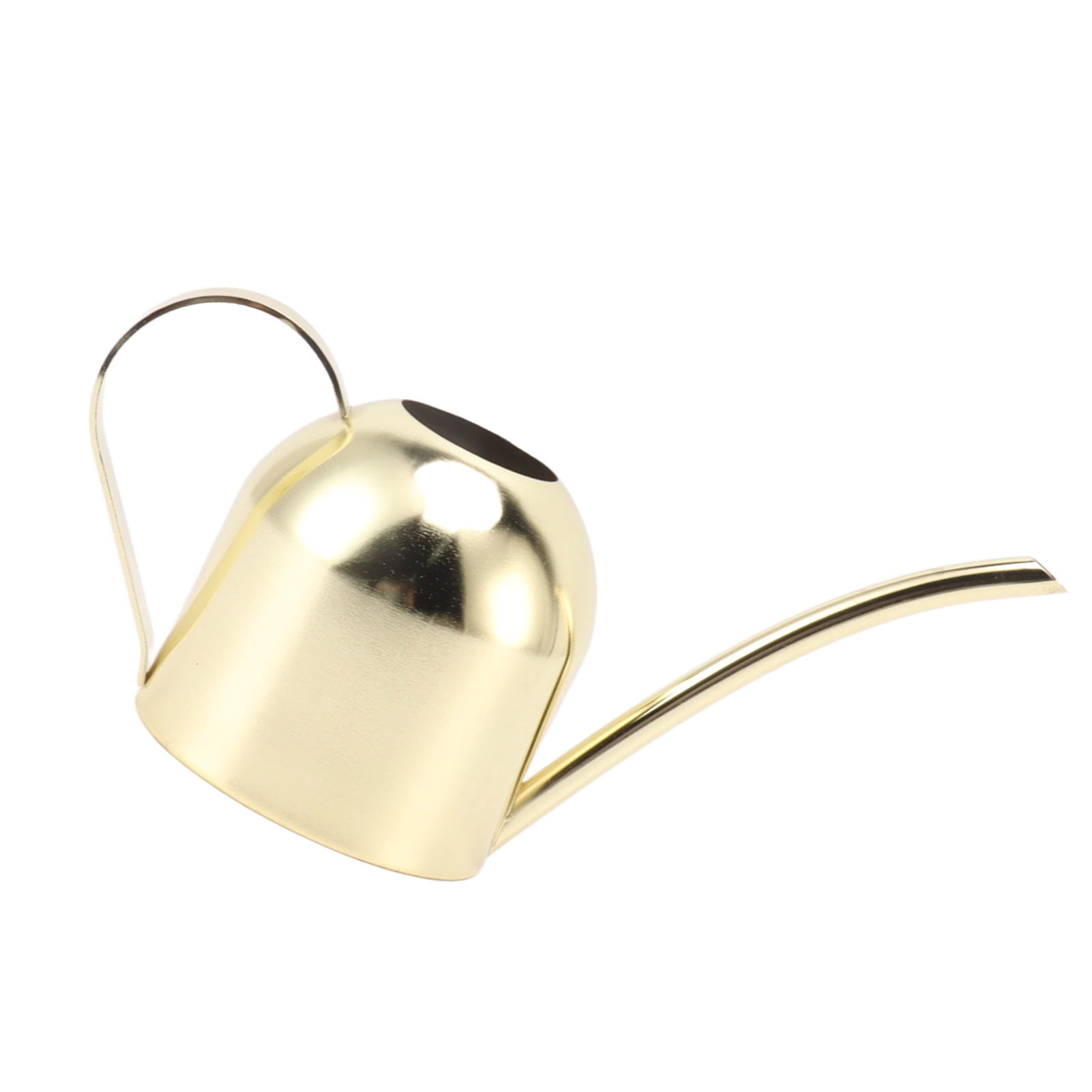 M Buder Premium Stainless Steel Watering Can Gold 30.4 oz / 0.9L Long Spout for Indoor House Plants Outdoor Gardening Tools 8.5 x 3.5 x 4.9 inches
