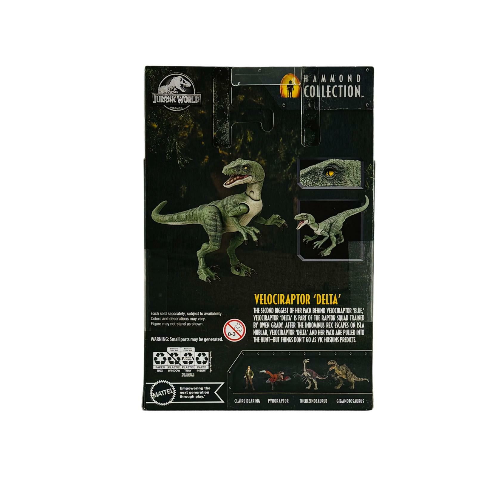 Jurassic World Hammond Collection - Velociraptor Delta Action Figure