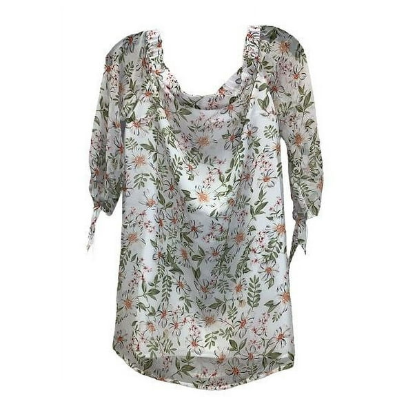 Sam Edelman Women's Light Dandelion Long Sleeve Top, XS