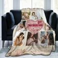 thumbnail image 6 of Best Mom Photo Custom Blankets With Photos And Name, Mom Christmas Photo Gift, Personalized Mom Birthday Gifts, We Love You Mom Blanket, 6 of 6