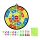 thumbnail image 2 of Diana de dardos de doble cara de 29 pulgadas con 12 bolas adhesivas, juguetes para niños y niñas, juego de objetivo para interiores y exteriores, jueg Animales del bosque, 2 of 9