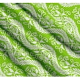 thumbnail image 3 of Soimoi Cotton Cambric Fabric Waves,Leaves & Floral Artistic Decor Fabric Printed Yard 42 Inch Wide, 3 of 7