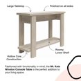 thumbnail image 3 of Mr.Kate Winston Console Table, Light Walnut, 3 of 9