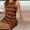 B52 Brown plus size summer dresses Clearance Under $5, variant on Women Casual Sleeveless Striped Tank Midi Dresses Sundresses Summer Bodycon Hollow Out Knit Side Slit Striped Long Tank Dress