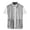 Grey, variant on Men Summer Casual Lightweight Breathable Mesh Cycling Travel Zip Vest White M