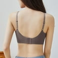 thumbnail image 3 of Tsesme Bras for Women Comfortable Wireless Full Cup Back Closure Jelly Smoothing Bra Support and Lift Bra, 3 of 7