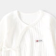 thumbnail image 3 of 0-1 Months Infant One-Piece Romper Baby Casual Long Sleeve Bodysuit Toddler & Infant Boy's Girl's Comfortable Clothing White Newborn Gift, 3 of 3