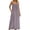Purple, variant on Fmbrln Dresses for Women Summer Sleeveless Crew Neck Spaghetti Strap Backless Long Maxi Dress Casual Loose Fit Beach Vacation Sundress with Pockets