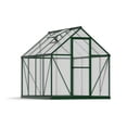 thumbnail image 3 of Palram - Canopia Mythos 6' x 8' Polycarbonate/Aluminum Walk-In Greenhouse – Green - with Roof Vent, 3 of 10