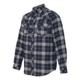 thumbnail image 2 of Burnside Men's Yarn-Dyed Long Sleeve Flannel Shirt, Style 8210, 2 of 3