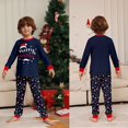 thumbnail image 5 of Conjunto de pijamas familiares a juego de Navidad 2025, pijamas de 2 piezas para adultos, madres, padres e hijos, ropa de dormir con apariencia de bebé, ropa para perros, 5 of 5