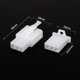 thumbnail image 3 of Uxcell 3 Pin Conector Eléctrico Macho Hembra Carcasa Automotriz Blanca 10 Juegos, 3 of 4